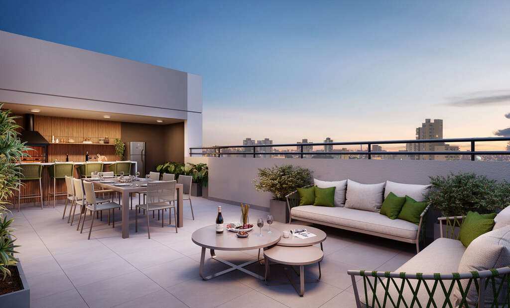 Apartamento à venda em São Paulo, Bosque da Saúde, com 1 quarto, 24m²